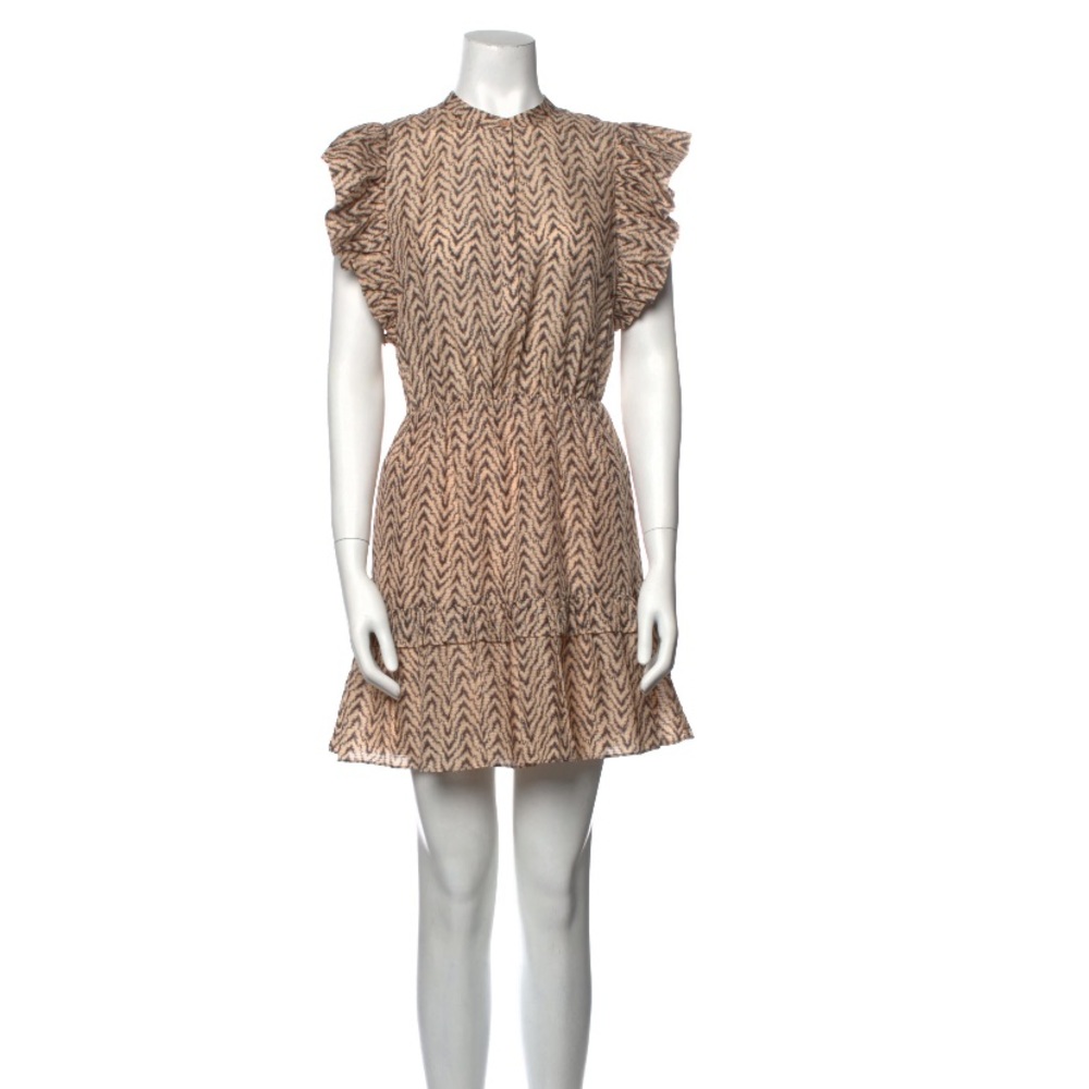 Printed Mini Dress